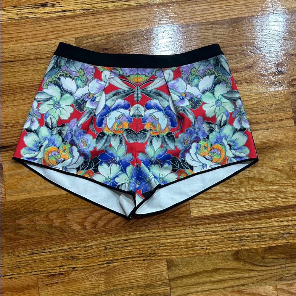Clover Canyon Black and White Shorts